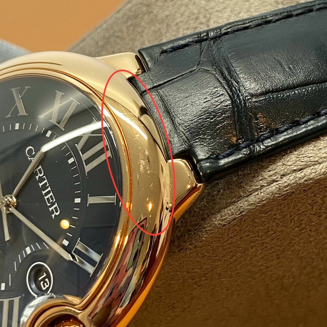 Cartier(カルティエ)のカルティエ バロン ブルー WGBB0036【USED A】：Cartier20018099 メンズの時計(腕時計(アナログ))の商品写真