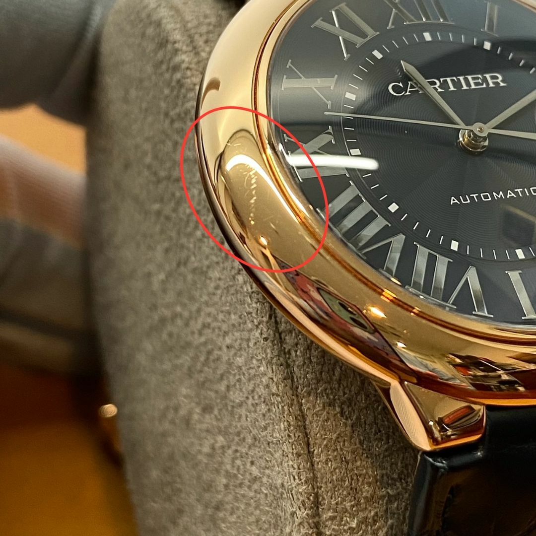 Cartier(カルティエ)のカルティエ バロン ブルー WGBB0036【USED A】：Cartier20018099 メンズの時計(腕時計(アナログ))の商品写真