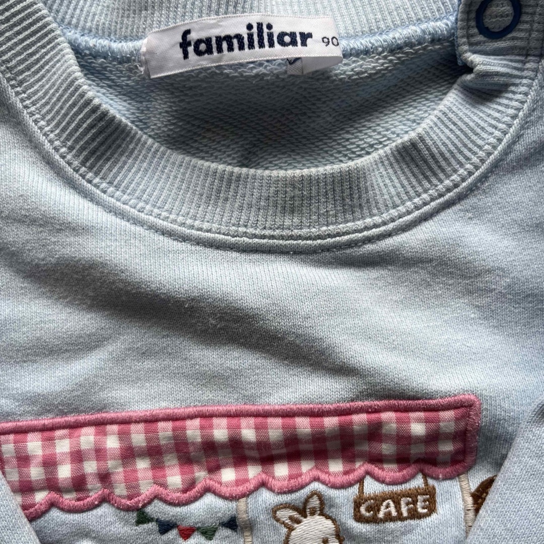 familiar(ファミリア)のトレーナー キッズ/ベビー/マタニティのキッズ服女の子用(90cm~)(Tシャツ/カットソー)の商品写真