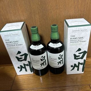 サントリー(サントリー)の　白州　ＮＶ700ml2本(ウイスキー)