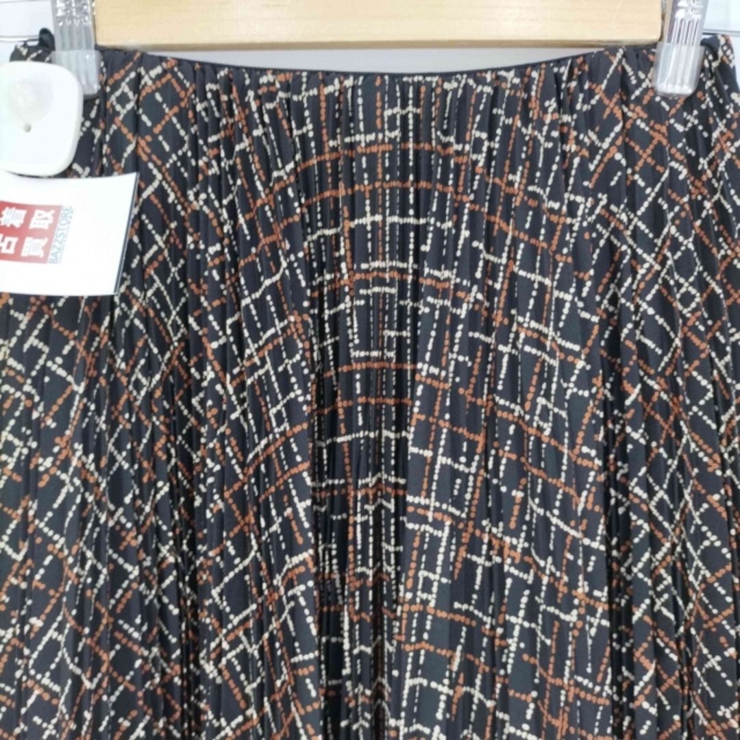 ASTRAET(アストラット)のASTRAET(アストラット) チェックプリント マキシ丈 プリーツスカート レディースのスカート(その他)の商品写真