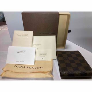 ルイヴィトン(LOUIS VUITTON)のルイヴィトン　二つ折り財布　ダミエ　ポルトフォイユ(折り財布)