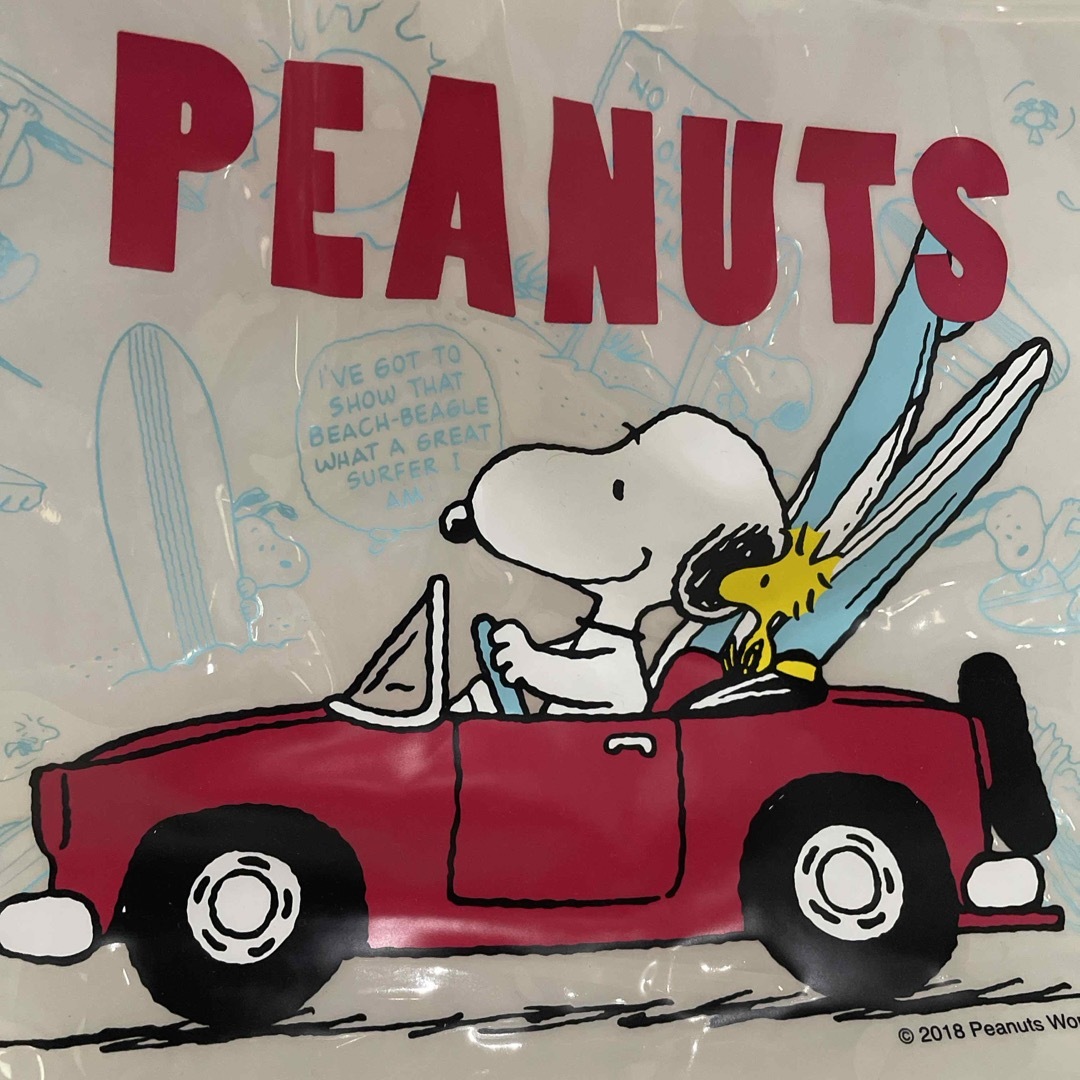 PEANUTS(ピーナッツ)のスヌーピー ビーチバッグ キッズ/ベビー/マタニティのこども用バッグ(その他)の商品写真