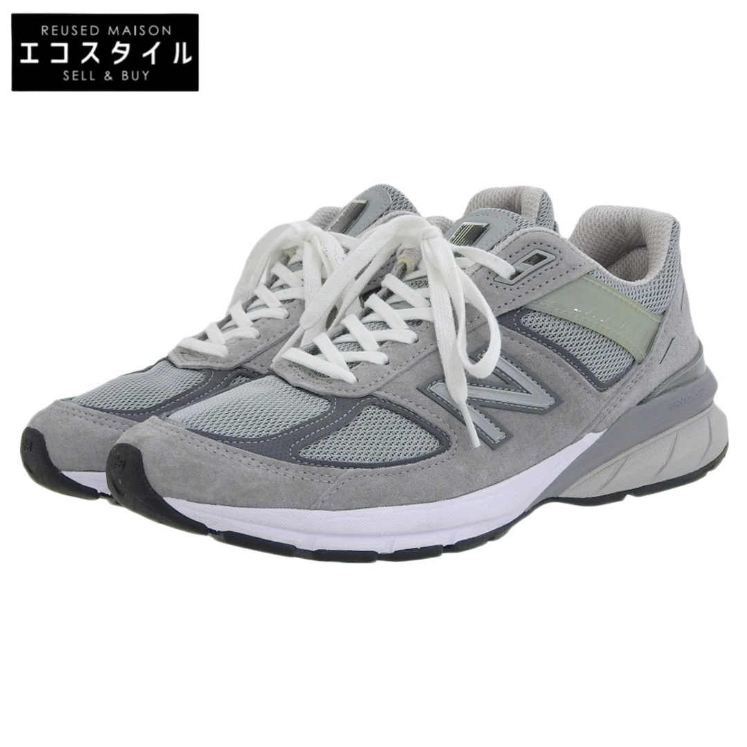 New Balance(ニューバランス)のニューバランス 美品 NEW BALANCE ニューバランス M990GL5 GRAY 20FW-S ローカットスニーカー メンズ グレー 8 8(US) メンズの靴/シューズ(その他)の商品写真