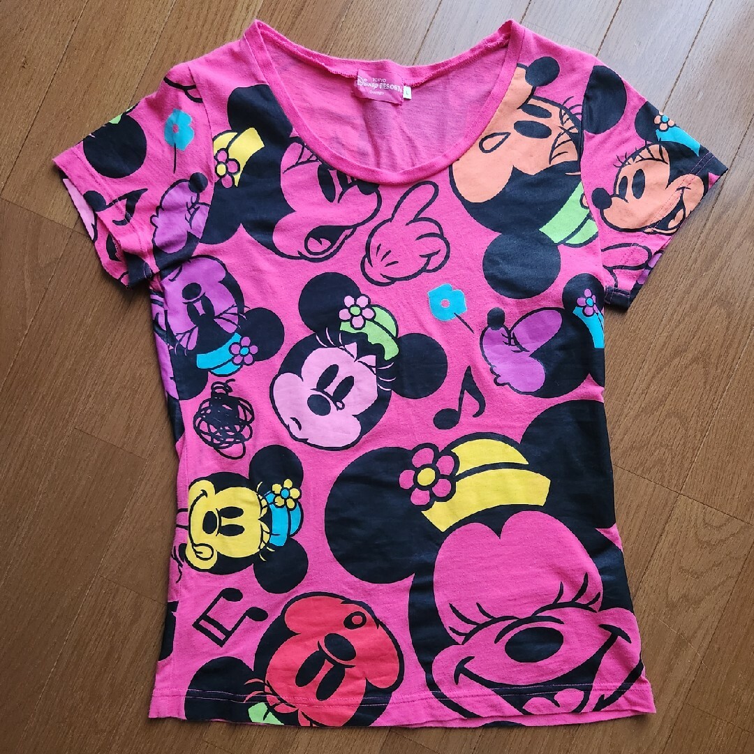 Disney(ディズニー)のディズニー ミニーマウス Tシャツ レディースのトップス(Tシャツ(半袖/袖なし))の商品写真