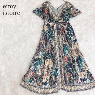 エイミーイストワール(eimy istoire)のeimy istoire エイミーイストワール アンティークスカーフロングドレス(ロングワンピース/マキシワンピース)