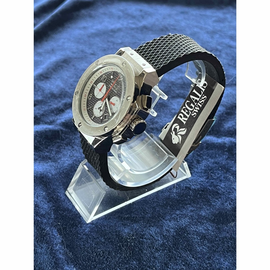 REGALIS Swissレガリスクロノグラフメンズクオーツ時計 メンズの時計(腕時計(アナログ))の商品写真