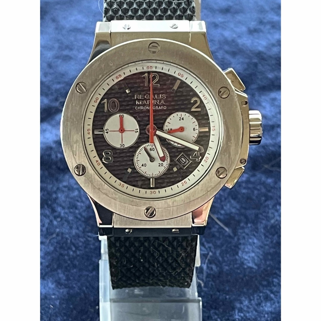 REGALIS Swissレガリスクロノグラフメンズクオーツ時計 メンズの時計(腕時計(アナログ))の商品写真