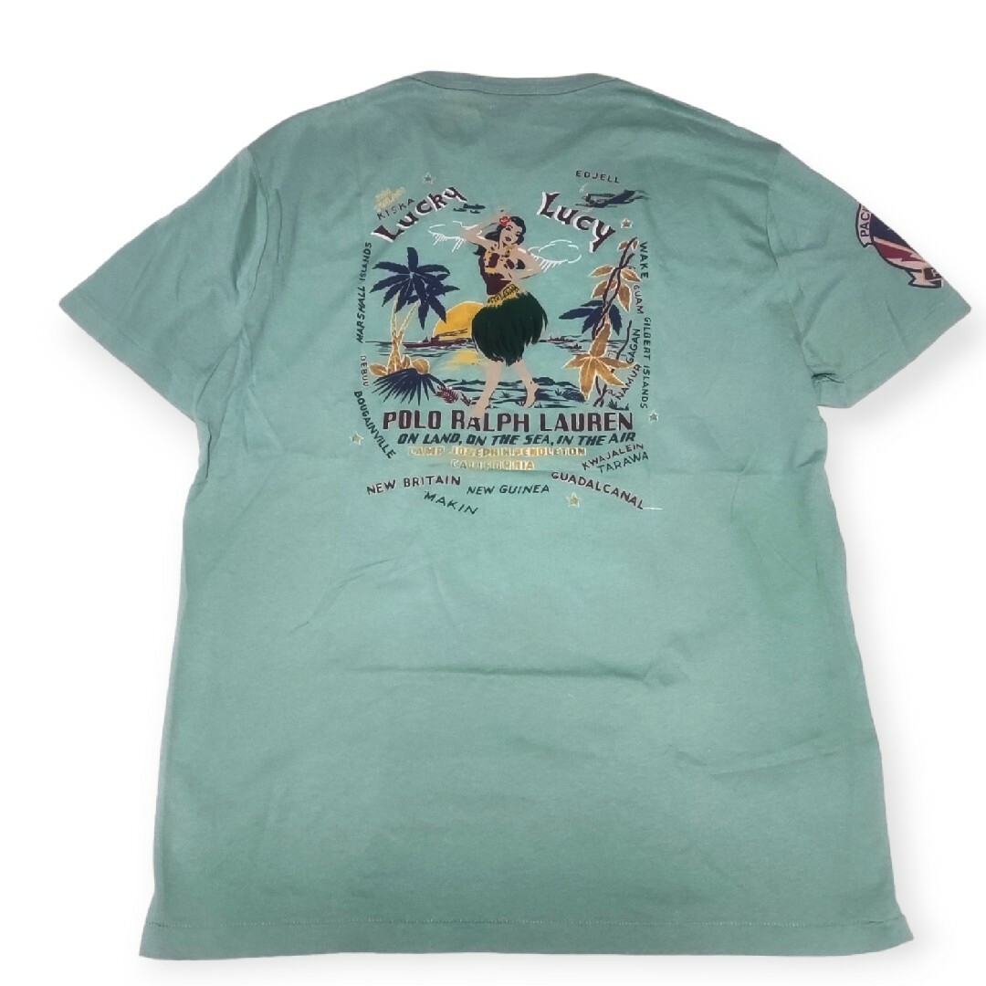 POLO RALPH LAUREN(ポロラルフローレン)の【新品タグ付き】ポロラルフローレン　フラガール　ハワイ　スーベニア　Tシャツ メンズのトップス(Tシャツ/カットソー(半袖/袖なし))の商品写真