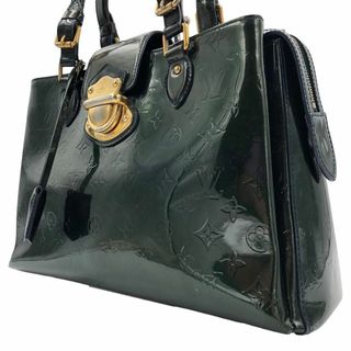 ルイヴィトン(LOUIS VUITTON)のルイヴィトン モノグラムヴェルニ メルローズ アヴェニュー ハンドバッグ 緑(ハンドバッグ)