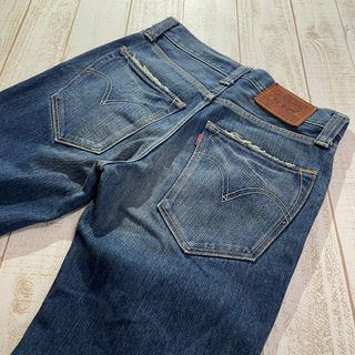 リーバイス(Levi's)の【Levi's】 リーバイス 702 ダメージ加工 ストレートジーンズ 29(デニム/ジーンズ)