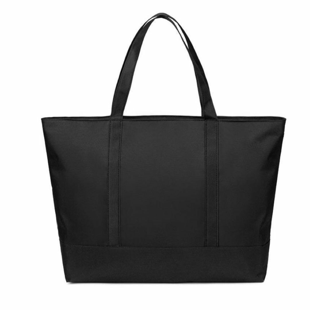 トートバッグ　ブラックカバン　メンズバッグ　手提げ肩掛け　大容量バッグ　黒かばん メンズのバッグ(トートバッグ)の商品写真