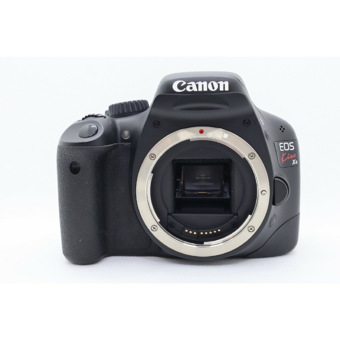 Canon(キヤノン)の5月21日限定価格♪Canon EOS kiss X4 高画質 動画撮影 スマホ/家電/カメラのカメラ(デジタル一眼)の商品写真