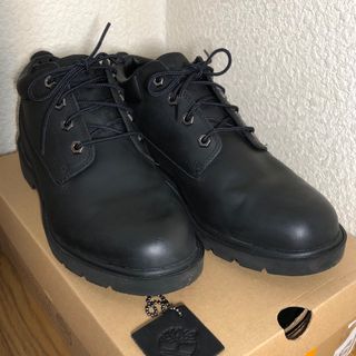 ティンバーランド(Timberland)のティンバーランド　BASIC OX(ベーシックオックス) 黒　ヌバックレザー(ブーツ)