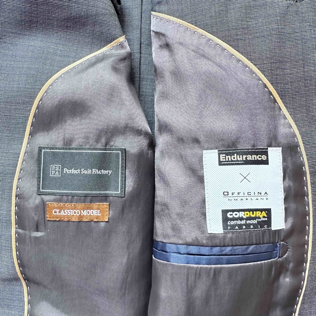 THE SUIT COMPANY(スーツカンパニー)のパーフェクトスーツファクトリー スリーピース シングルスーツ CORDURA M メンズのスーツ(セットアップ)の商品写真