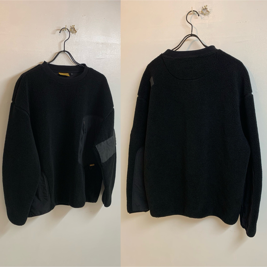 GRIP SWANY グリップスワニー GEAR FLEECE CREW リペア メンズのトップス(スウェット)の商品写真