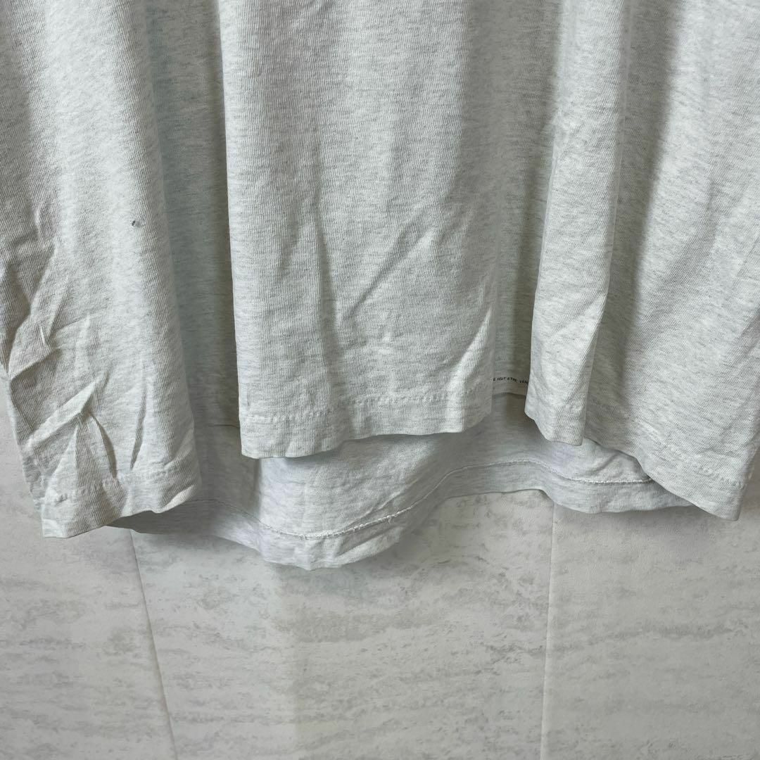 メイドインUSA　シングルステッチ　灰色グレー　サイズＸＬ　ビンテージメンズ古着 メンズのトップス(Tシャツ/カットソー(半袖/袖なし))の商品写真