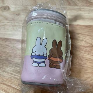 ミッフィー(miffy)の新品　ミッフィー　ミニ缶ポーチ　ミッフィーとメラニー　miffy 小物入れ　雑貨(ポーチ)