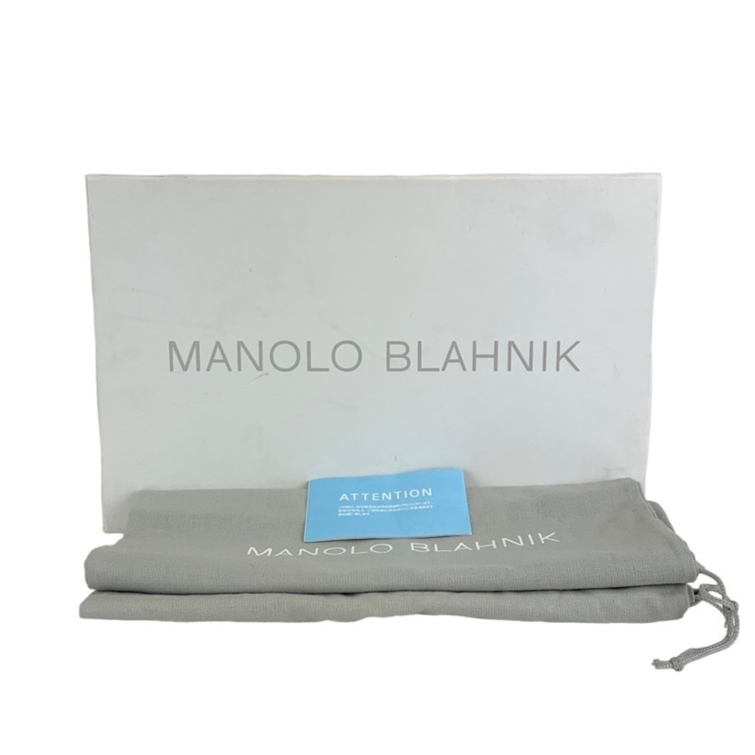 MANOLO BLAHNIK(マノロブラニク)のマノロブラニク MANOLO BLAHNIK ハンギシ パンプス 靴 シューズ レース ファブリック ピンク系 フラットシューズ ビジュー パーティーシューズ フォーマルシューズ レディースの靴/シューズ(ハイヒール/パンプス)の商品写真