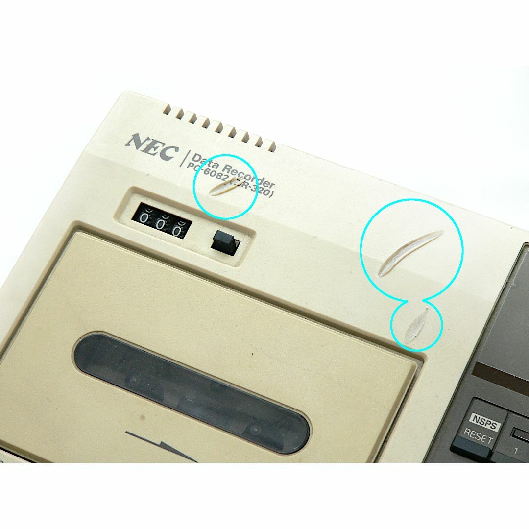 NEC(エヌイーシー)のNEC PC-6082 データレコーダー 外箱 ケーブル セット スマホ/家電/カメラのPC/タブレット(PC周辺機器)の商品写真