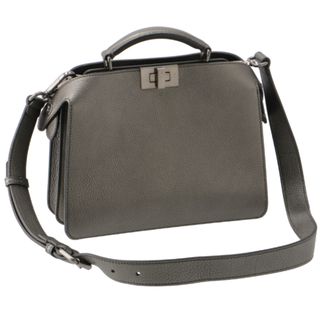 フェンディ(FENDI)のフェンディ/FENDI バッグ メンズ カーフレザー 2Wayバッグ GREY 7VA530-AJJ1-F1HR3 _0410ff(その他)