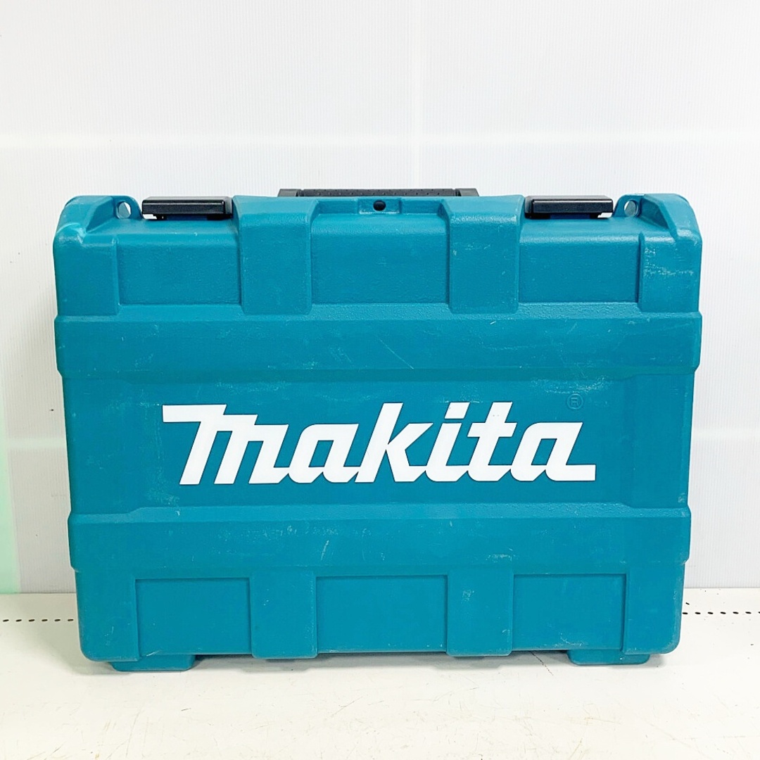 Makita(マキタ)の♭♭MAKITA マキタ 充電式インパクトレンチ　40Ｖ　充電器・充電池2個（充電回数1回ずつ）・ケース付 TW001G ブルー インテリア/住まい/日用品のインテリア/住まい/日用品 その他(その他)の商品写真