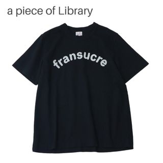 a piece of Library  ”fransucre”ロゴTシャツ