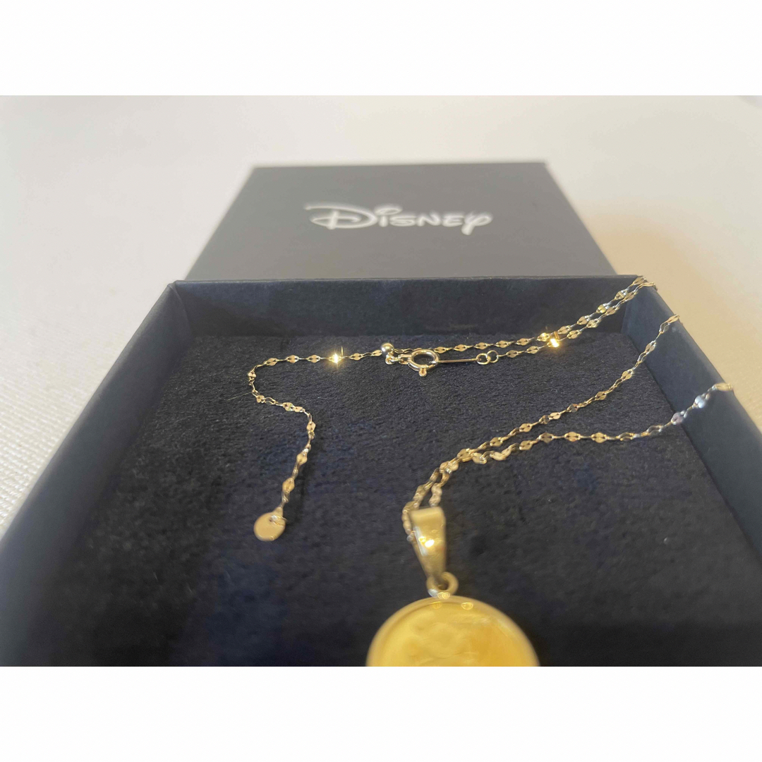 Disney(ディズニー)のDisney◾️ミッキー&ミニー 純金メダル入り18金ペンダント 未使用試着のみ レディースのアクセサリー(ネックレス)の商品写真