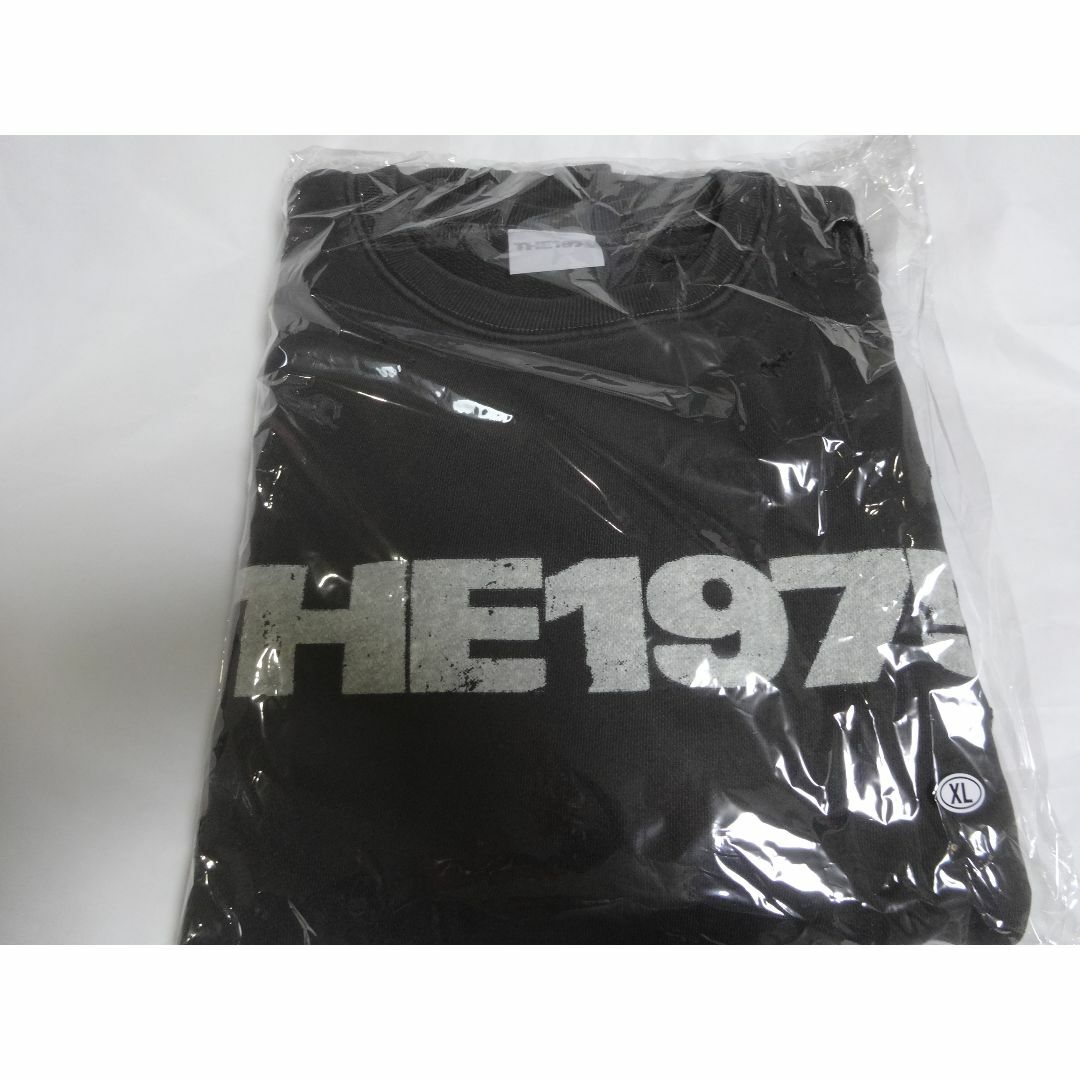 ロック THE 1975【ダメージ加工 スウェット】XL 新品の通販 by ロック THE 1975【ダメージ加工 スウェット】XL 新品の通販 by