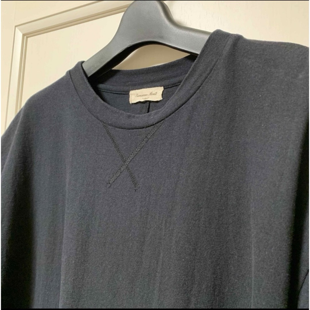SM2(サマンサモスモス)のサマンサモスモス SM2 黒 半袖Ｔシャツ ゆったりサイズ レディースのトップス(Tシャツ(半袖/袖なし))の商品写真