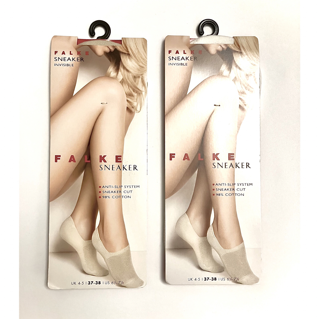 FALKE(ファルケ)のファルケFalke スニーカー invisible 靴下2足セット レディースのレッグウェア(ソックス)の商品写真