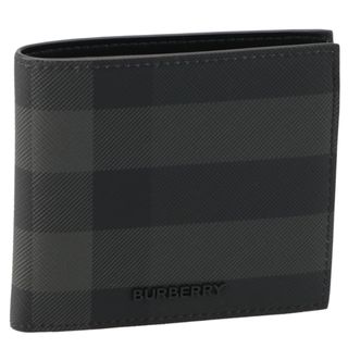 バーバリー(BURBERRY)のバーバリー/BURBERRY 財布 メンズ MS CC BILL COIN BRT 二つ折り財布 CHARCOAL 8070201 _0410ff(折り財布)