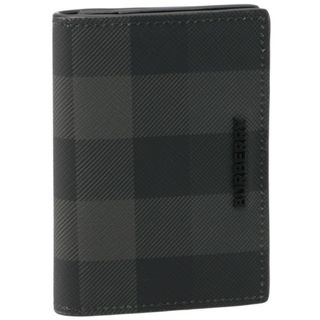 バーバリー(BURBERRY)のバーバリー/BURBERRY 名刺入れ メンズ MS FLINT BRT カードケース CHARCOAL 8070204(名刺入れ/定期入れ)