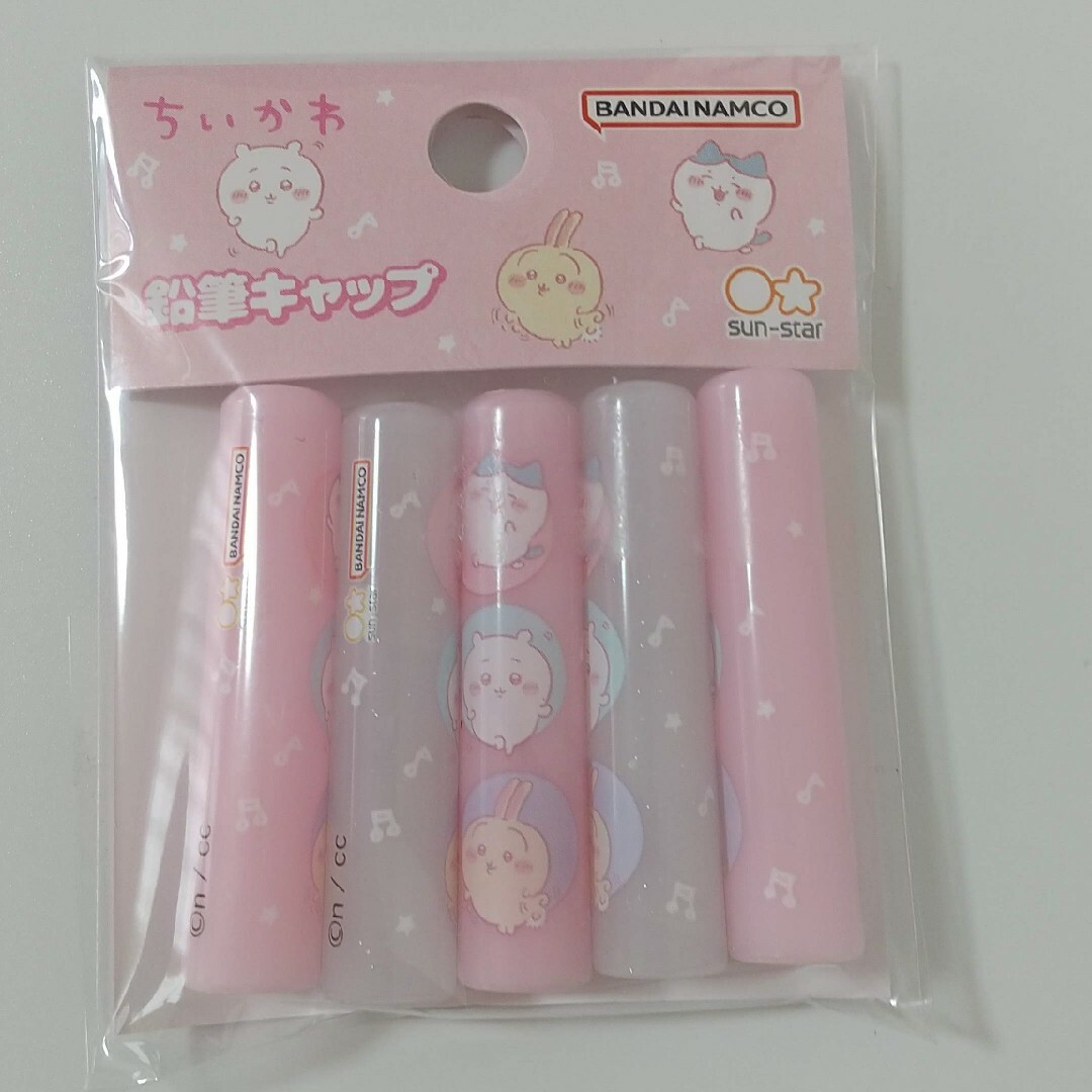 ちいかわ(チイカワ)の新品☆ちいかわ　鉛筆キャップ　筆記用具　女の子 エンタメ/ホビーのおもちゃ/ぬいぐるみ(キャラクターグッズ)の商品写真