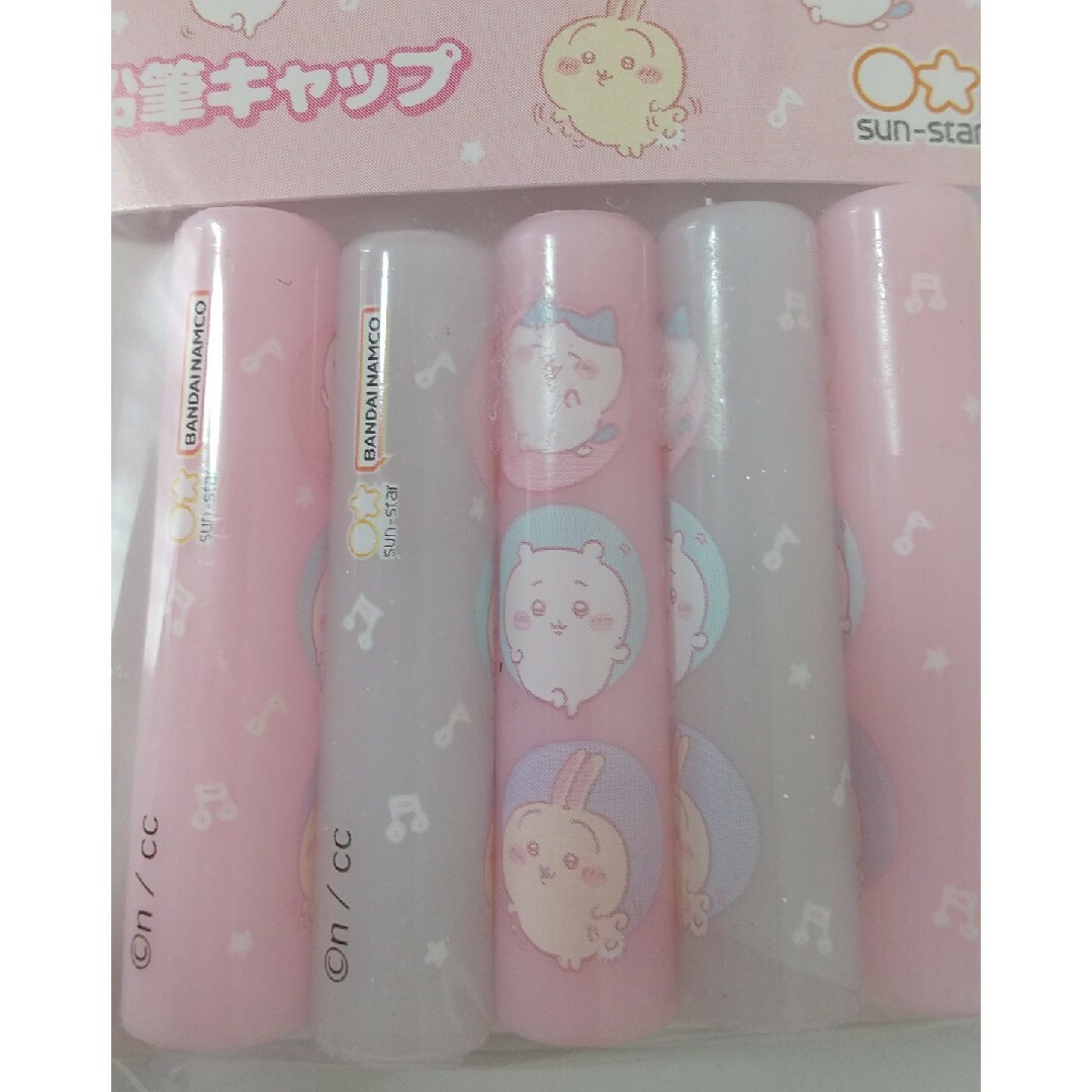 ちいかわ(チイカワ)の新品☆ちいかわ　鉛筆キャップ　筆記用具　女の子 エンタメ/ホビーのおもちゃ/ぬいぐるみ(キャラクターグッズ)の商品写真