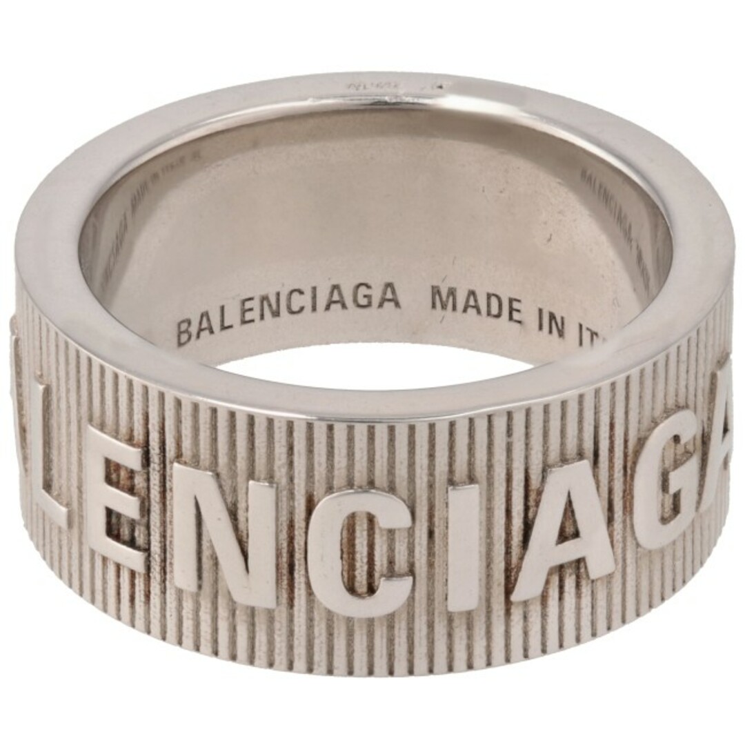 Balenciaga(バレンシアガ)のバレンシアガ/BALENCIAGA 指輪 メンズ FORCE STRIPED RING リング SHINY SILVER 674648-J8300-0918 _0410ff メンズのアクセサリー(リング(指輪))の商品写真