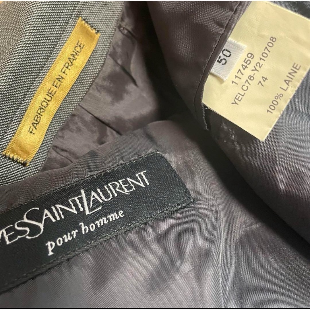 Yves Saint Laurent(イヴサンローラン)のYVES SAINT LAURENT pour homme テーラードジャケット メンズのジャケット/アウター(テーラードジャケット)の商品写真