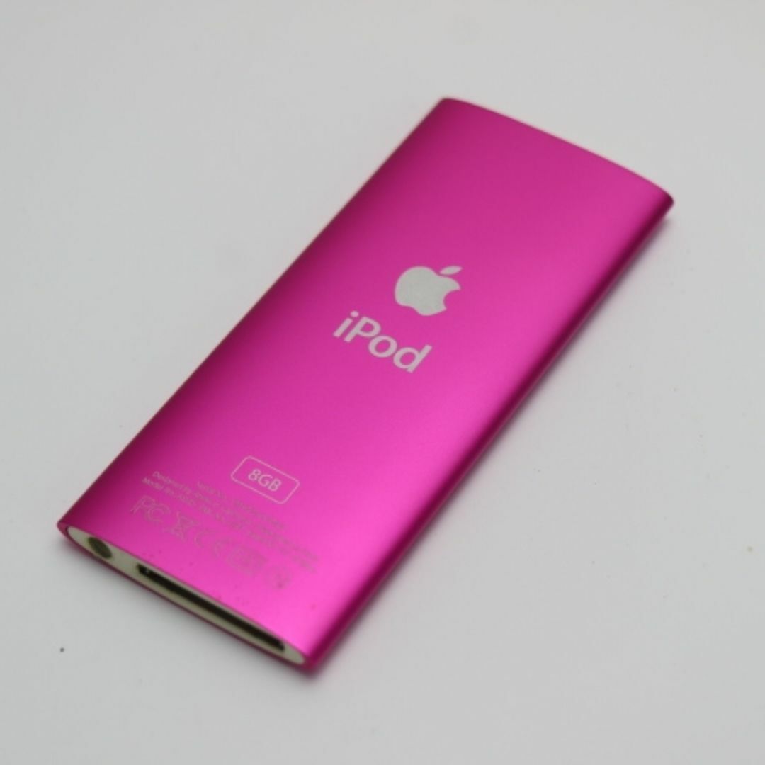 iPod(アイポッド)の超美品 iPOD nano 第4世代 8GB ピンク  M555 スマホ/家電/カメラのオーディオ機器(ポータブルプレーヤー)の商品写真