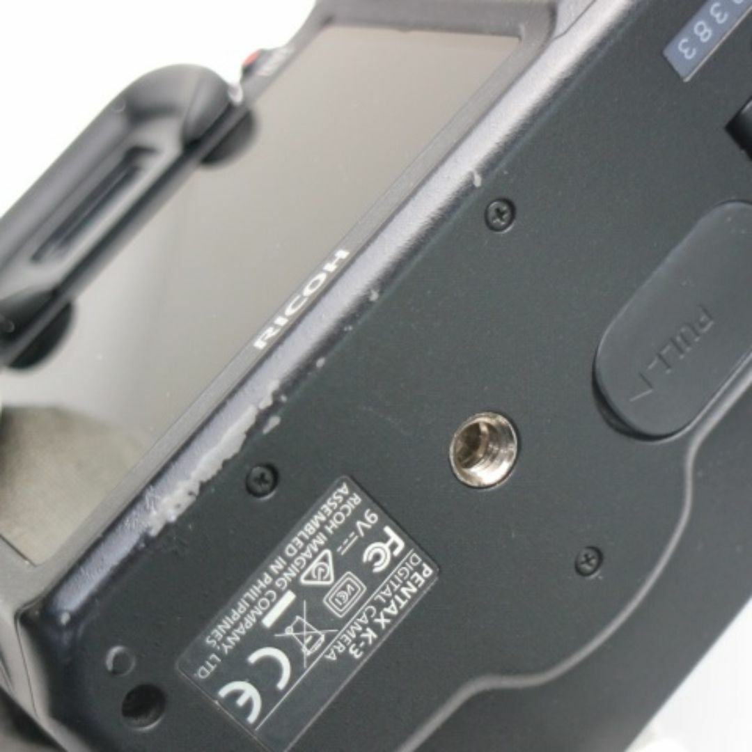 PENTAX(ペンタックス)のK-3 ブラック  M555 スマホ/家電/カメラのカメラ(デジタル一眼)の商品写真