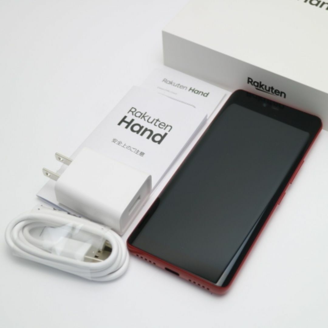 ANDROID(アンドロイド)の超美品 Rakuten Hand  クリムゾンレッド M555 スマホ/家電/カメラのスマートフォン/携帯電話(スマートフォン本体)の商品写真