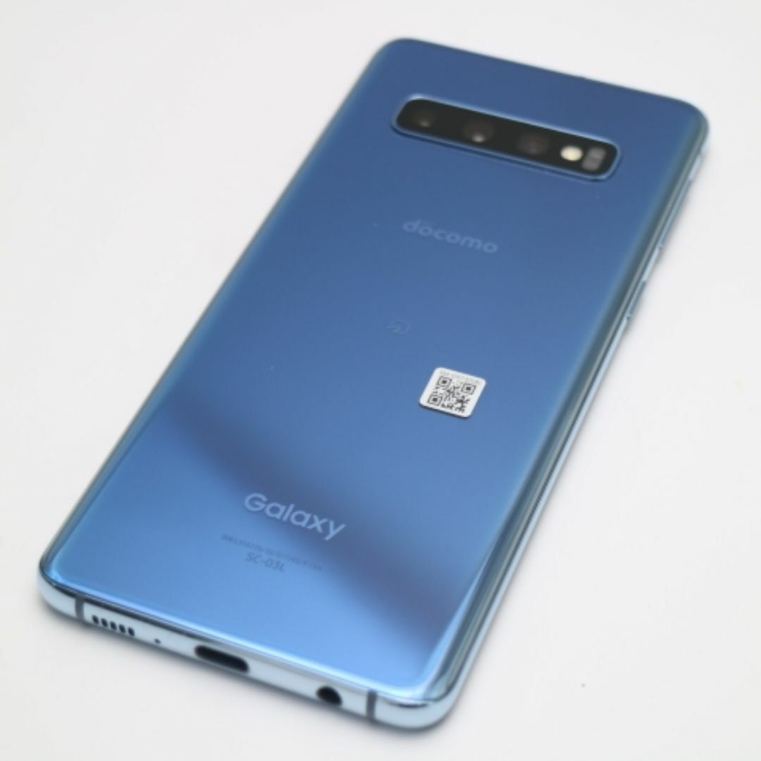 Galaxy(ギャラクシー)の超美品 SC-03L Galaxy S10 プリズムブルー  M555 スマホ/家電/カメラのスマートフォン/携帯電話(スマートフォン本体)の商品写真