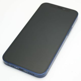 アイフォーン(iPhone)の超美品 SIMフリー iPhone12 mini 256GB  ブルー M555(スマートフォン本体)