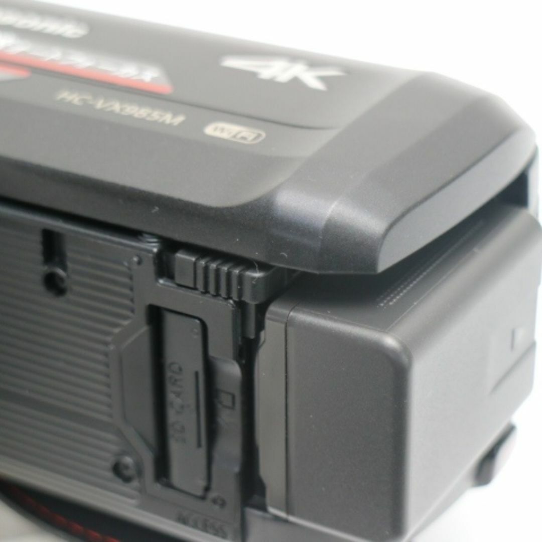 Panasonic(パナソニック)の新品同様 HC-VX985M ブラック  M555 スマホ/家電/カメラのカメラ(ビデオカメラ)の商品写真