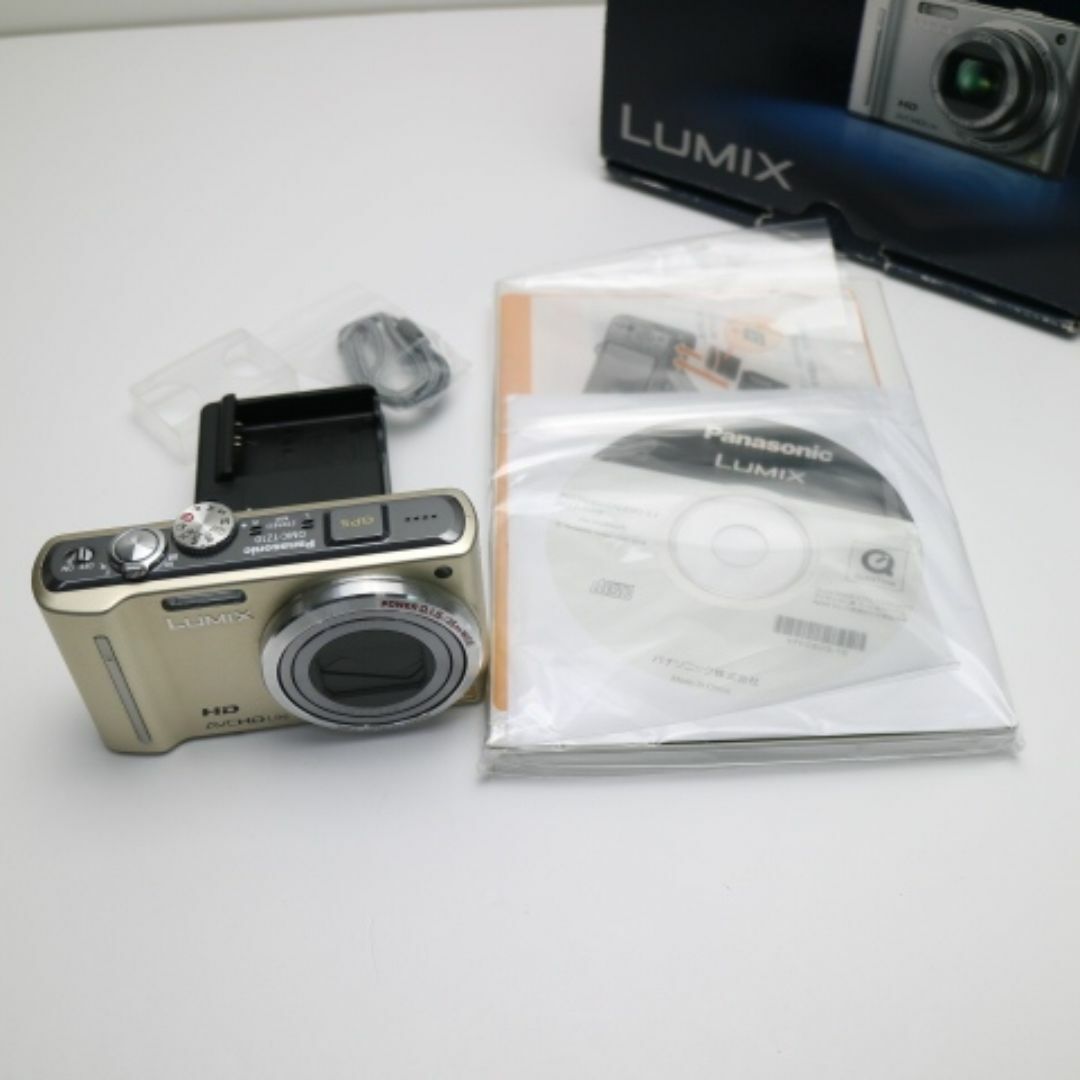Panasonic(パナソニック)の超美品 DMC-TZ10 ゴールド  M555 スマホ/家電/カメラのカメラ(コンパクトデジタルカメラ)の商品写真
