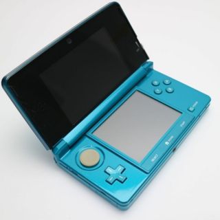 ニンテンドー3DS(ニンテンドー3DS)のニンテンドー3DS アクアブルー  M555(携帯用ゲーム機本体)