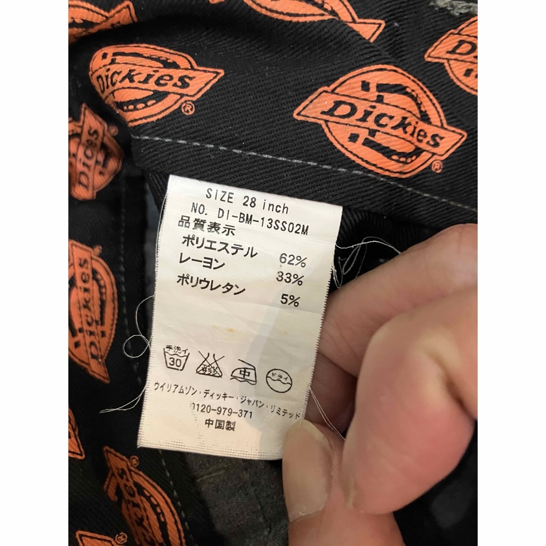 Dickies(ディッキーズ)の★美品★ディッキーズ クロップドパンツ チャコールグレー/W28 メンズのパンツ(チノパン)の商品写真