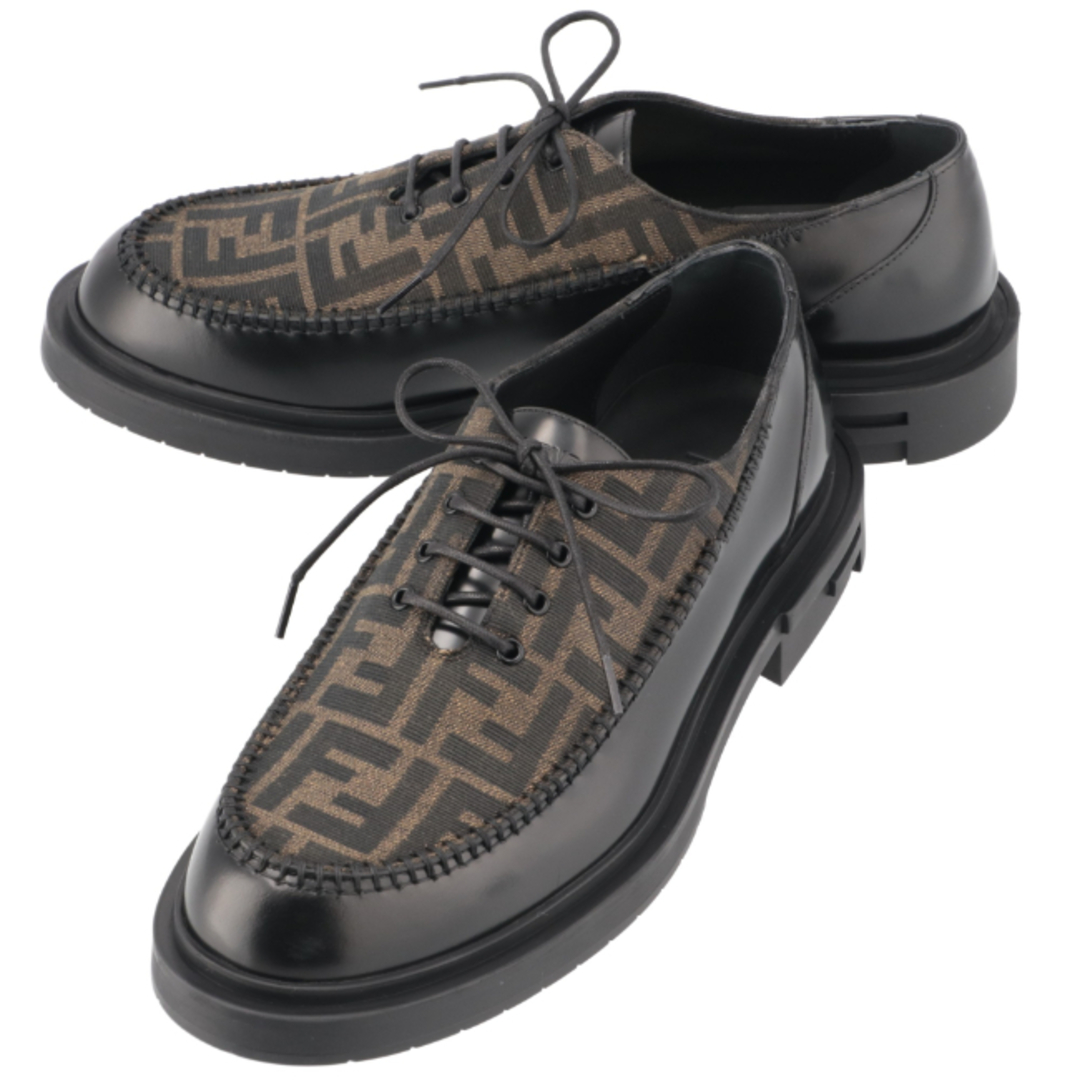 FENDI(フェンディ)のフェンディ/FENDI シューズ メンズ LACE UP LOGO SHOE レースアップシューズ BLACK 7L1617-AKYA-F0R7R _0410ff メンズの靴/シューズ(ドレス/ビジネス)の商品写真
