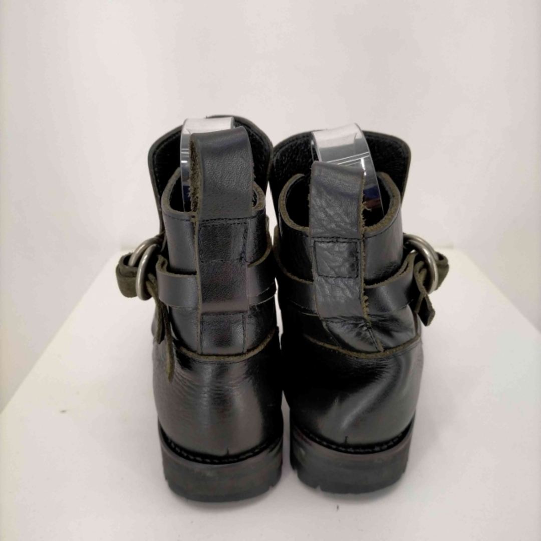 Y's(ワイズ)のYs(ワイズ) ダブルベルト ショートブーツ レザー  レディース シューズ レディースの靴/シューズ(ブーツ)の商品写真