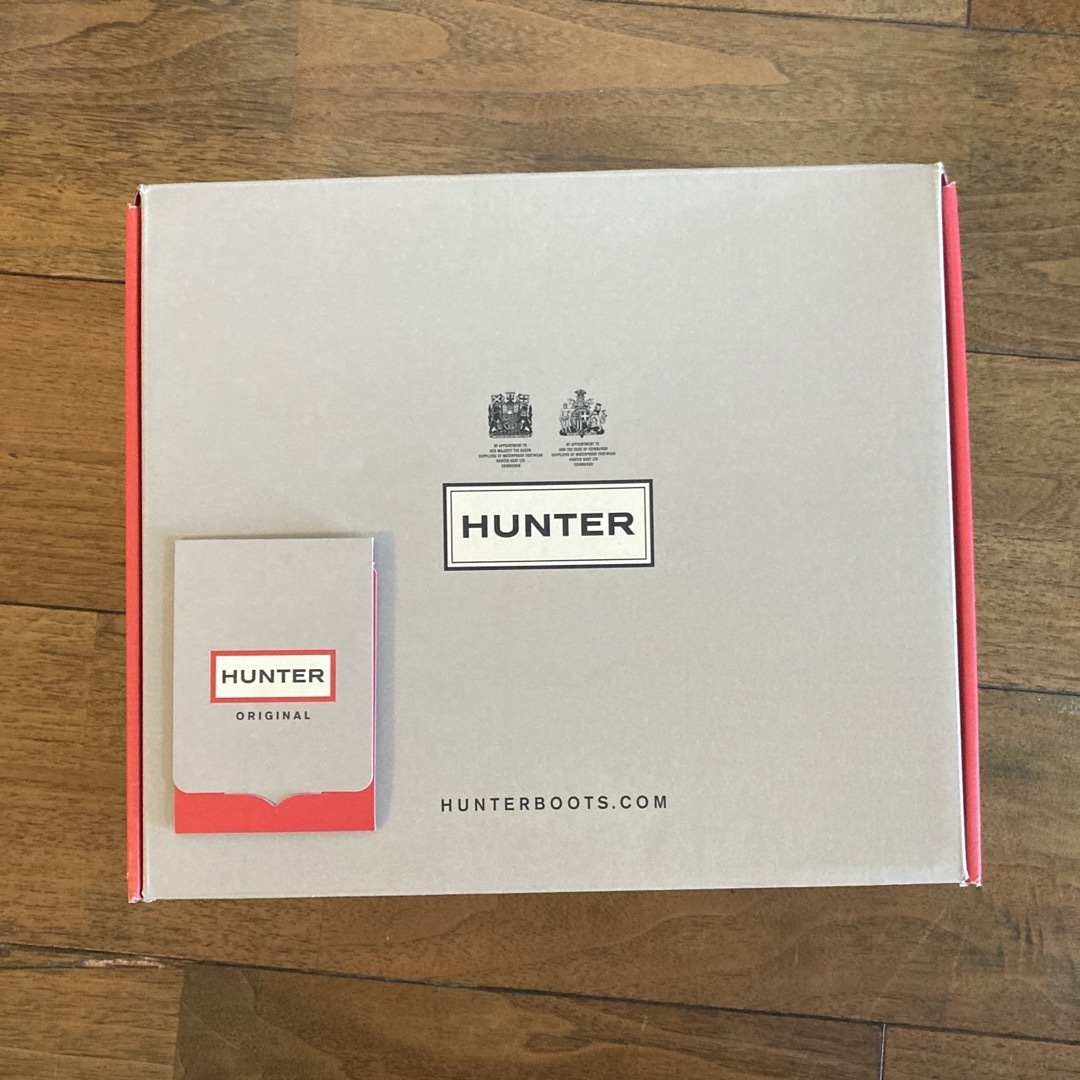 HUNTER(ハンター)の美品　HUNTER レインブーツ　箱付き レディースの靴/シューズ(レインブーツ/長靴)の商品写真