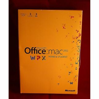 マイクロソフト(Microsoft)の正規●Microsoft Office for Mac Home2011●製品版(その他)